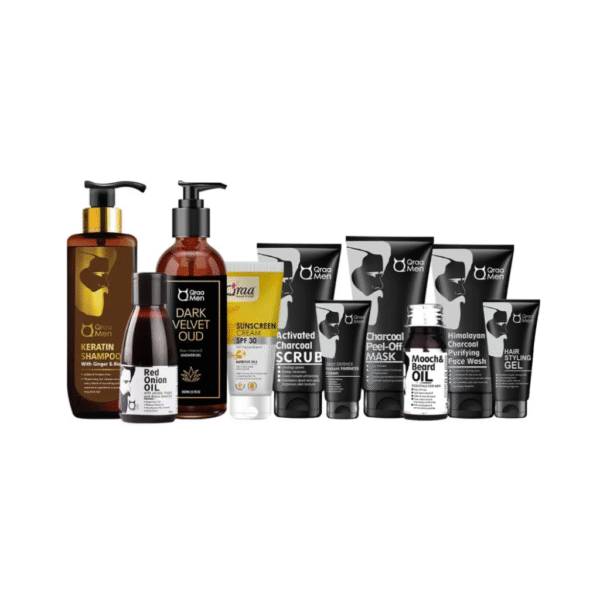 Qraa Men Charcoal Kit